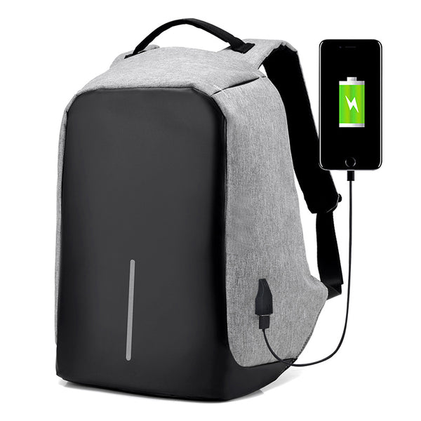 USB Anti-Theft Backpack